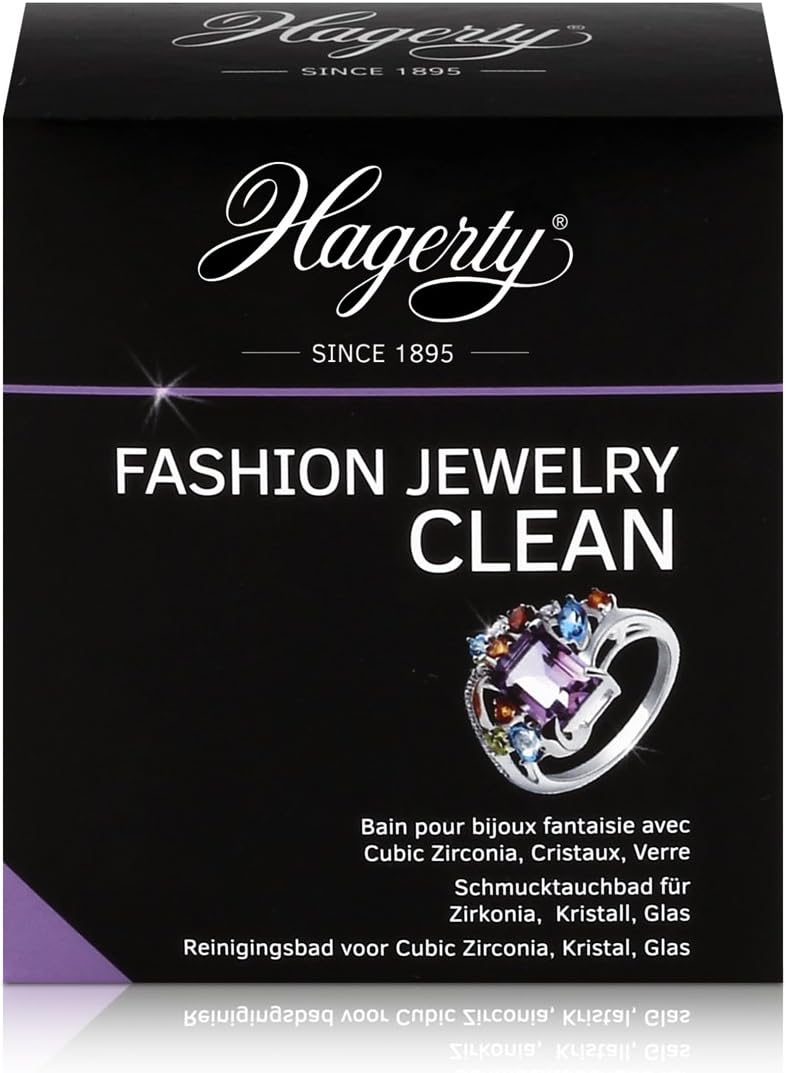 MODESCHMUCK-PFLEGESET von Hagerty, Tauchbad 170 ml + Pflegetuch 30x36 cm (imprägniert)