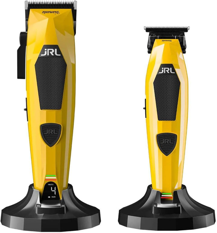 JRL Diamante, Profi Haarschneider, Barber, Clipper, Haartrockner, Vortice, Friseur Set, Schwarz, Pro