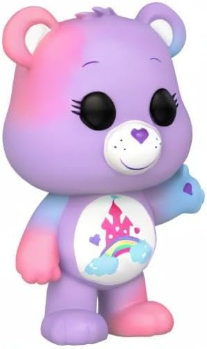 Funko Pop! Animation: CB40- Care-a-Lot Bear - Care-A-Lot - Transluzent - Glitzer CH - Care Bears - V