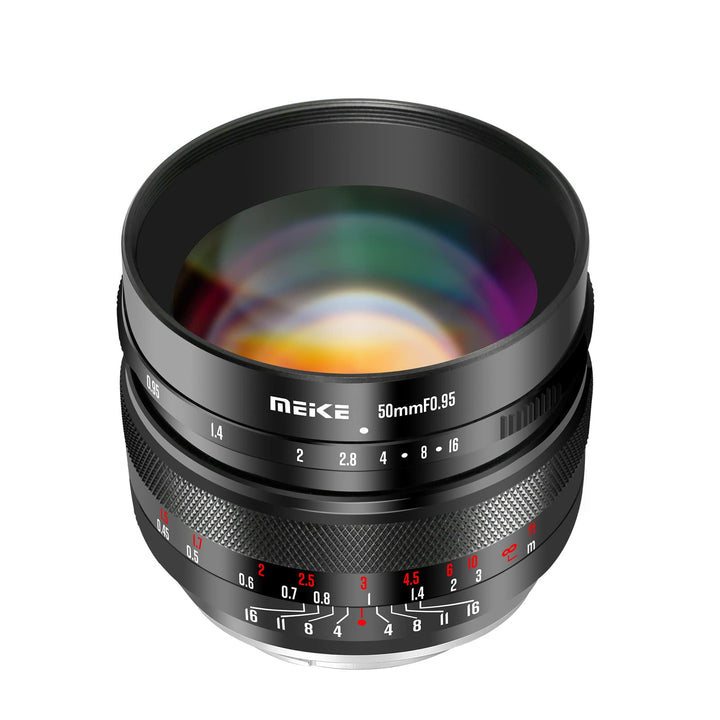 Meike 50 mm f0,95 grosse Blende, manueller Fokus-Objektiv, kompatibel mit Nikon Z Mount Kameras Z50,
