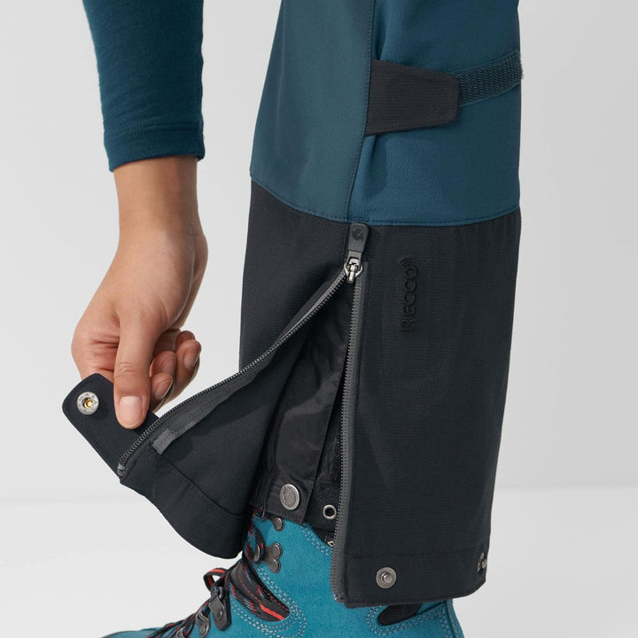 FJALLRAVEN Damen Bergtagen Touring Trousers W Hose 48 Bergblau, 48 Bergblau