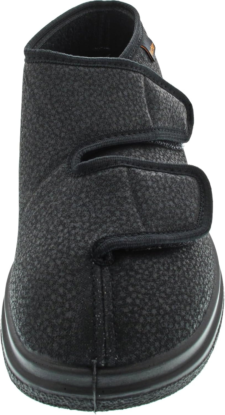 Fischer Herren Ortho Hohe Hausschuhe 36 EU Schwarz Schwarz 222, 36 EU Schwarz Schwarz 222
