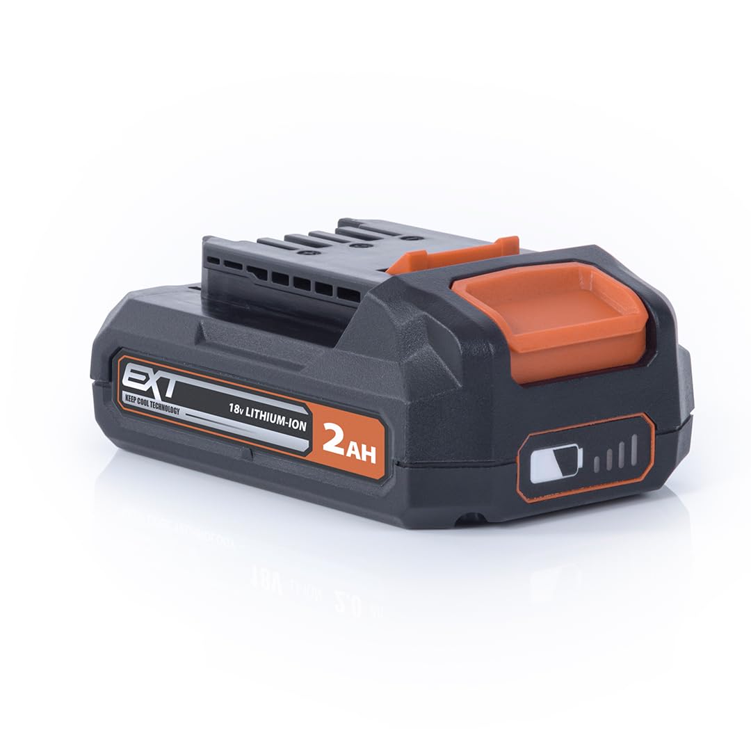 Evolution Power Tools Lithium-Ionen-Akkupack, 2 Ah, 18 V Akku 2Ah, Akku 2Ah