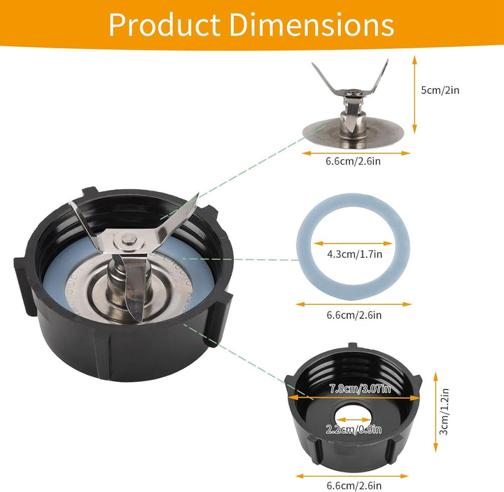 Tbest osterizer ersatzteile,Oster Blender Blades, Zusatzmesser Mixer Klinge Oster Blender Ersatzteil