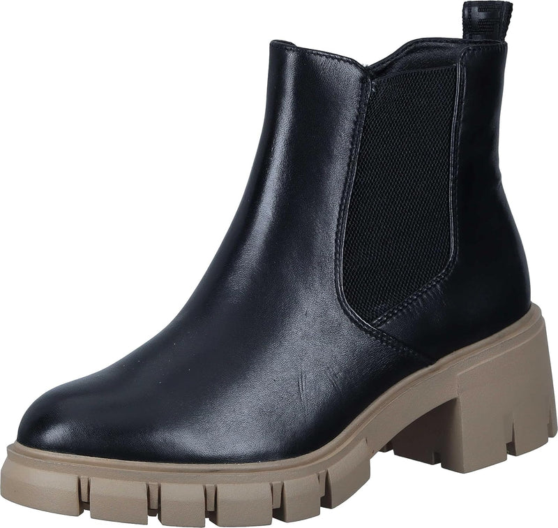 Tamaris Damen Chelsea Boot 1-25419-41 weit 36 EU Black Comb, 36 EU Black Comb