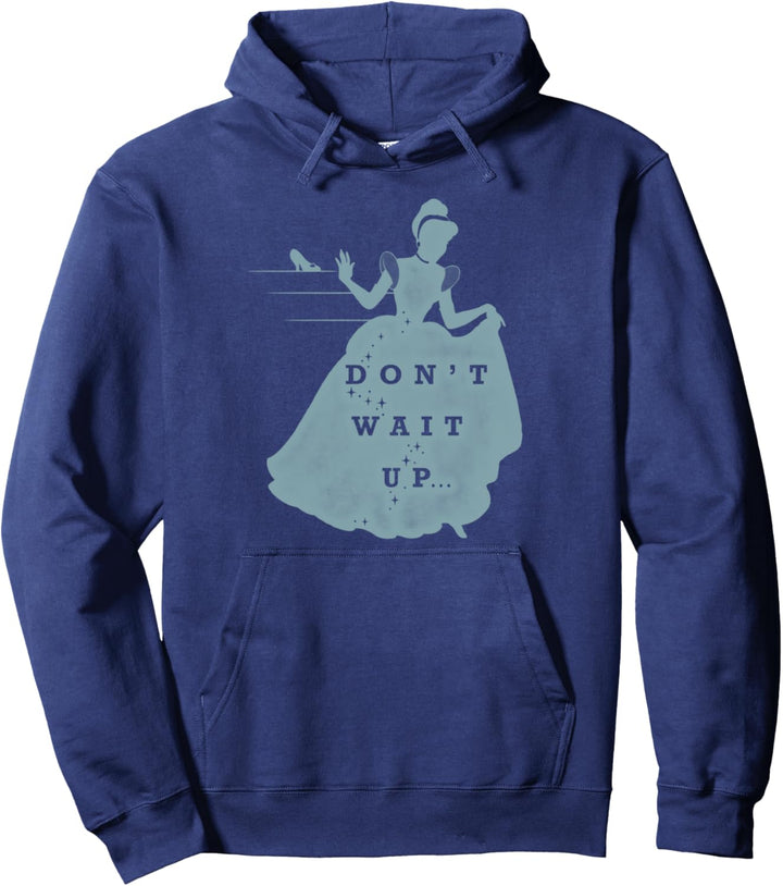 Disney Cinderella Don't Wait Up Silhouette Fill Pullover Hoodie