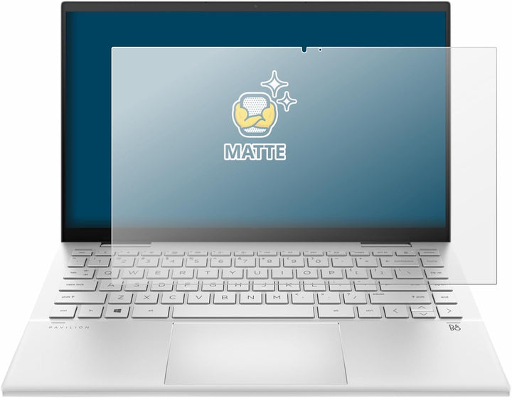 BROTECT Entspiegelungs-Schutzfolie für HP Pavilion x360 (14-dyX) Matte Displayschutz-Folie, Anti-Ref