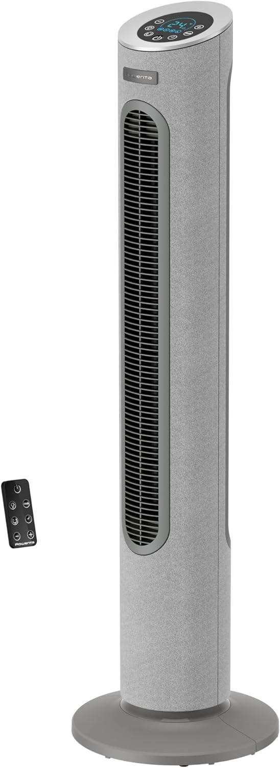 Rowenta Eole Home Turmventilator, nur 40 dB(A) bei niedrigster Geschwindigkeit, energiesparend, 7 Ge