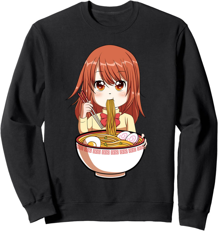 Kawaii Anime Girl Ramen - Japanische Nudeln als Geschenk Sweatshirt