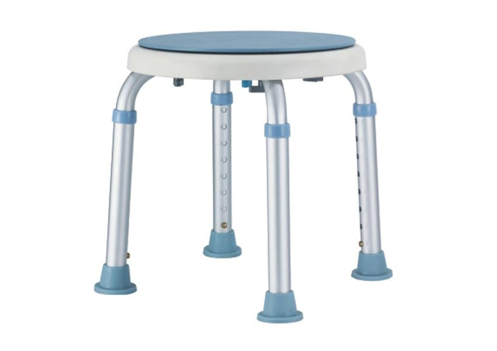 Stabiler 360° drehbarer Duschhocker Duschstuhl Drehstuhl Dusche Badewanne HÖHENVERSTELLBAR Hocker Ba