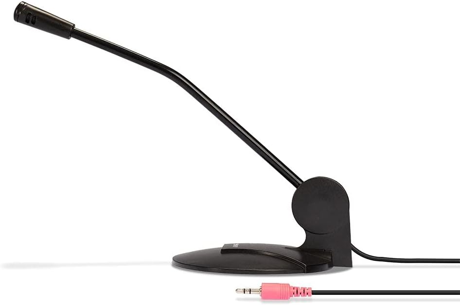 LINDY 20440 3.5mm Audio Desktop-Mikrofon 3,5 mm, 3,5 mm