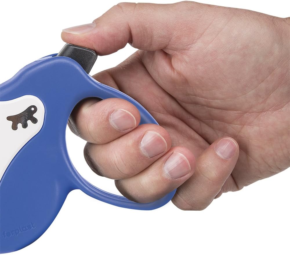 Ferplast Hundeleine Amigo MINI, Rollleine kleine Hunde bis 12 kg. Max. Gurtband 3 m. Einzelne Verrie