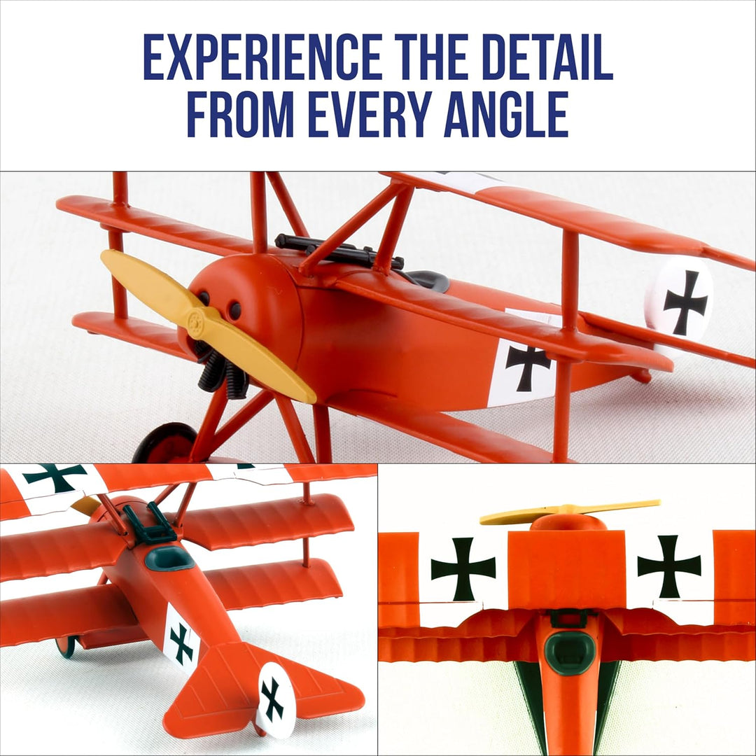 Daron Worldwide Trading Fokker DR.I 1:63 Red Baron Vehicle