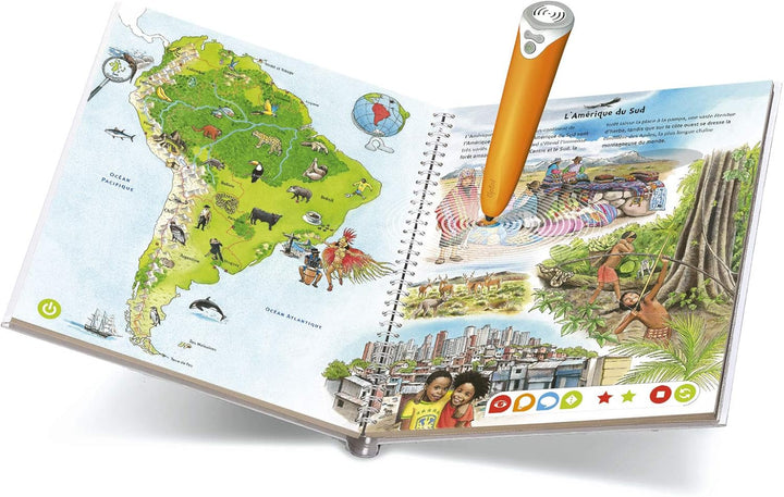 Ravensburger – Tiptoi – Buch (französischsprachige Version) Erster Tiptoi-Atlas, Erster Tiptoi-Atlas