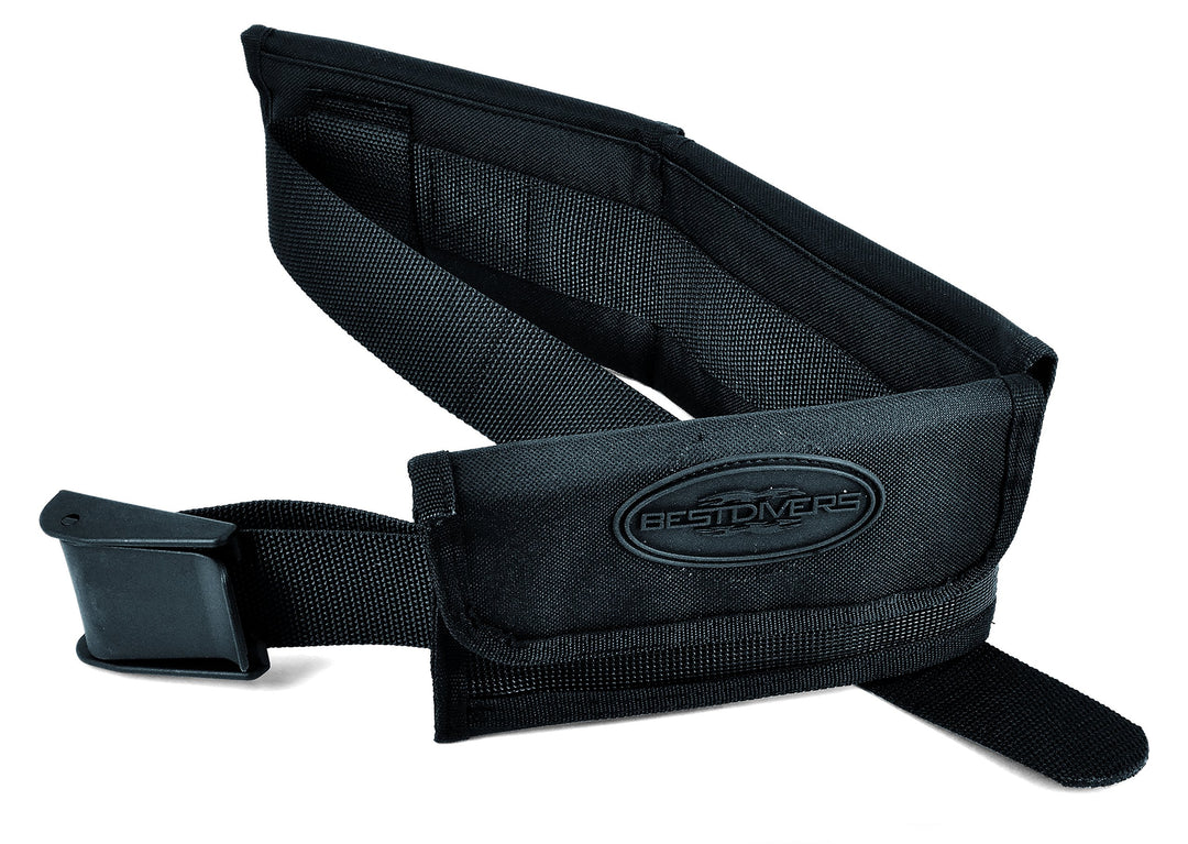Best Divers ZI0121 Beckengurt Sub mit 3 Taschen, Edelstahl