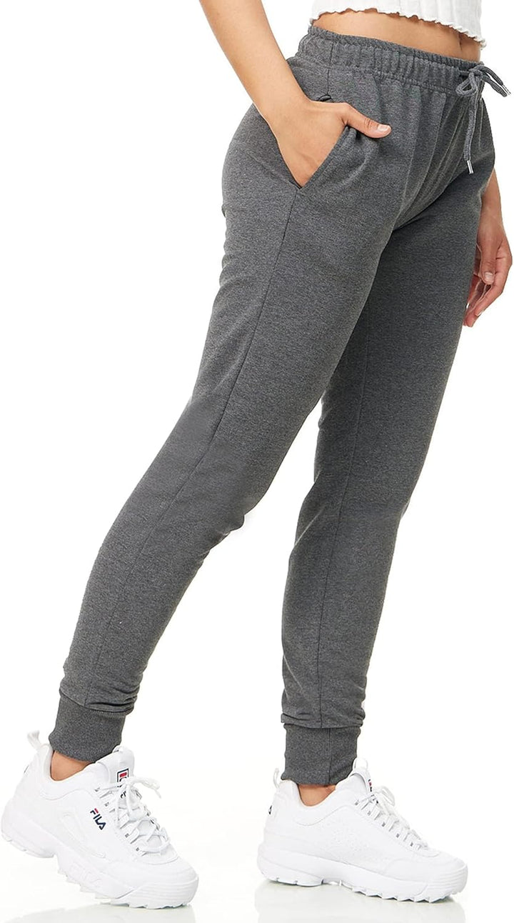 Jogginghose Damen - Sporthose Frauen Baumwolle, Trainingshose Fitness High Waist, Sweatpants Slim Fi