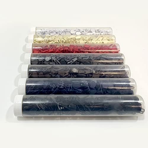 JYC CREATIVE Automatischer Cursor für Reissverschluss, Rohr mit 132 Cursor-Einheiten für Reissversch