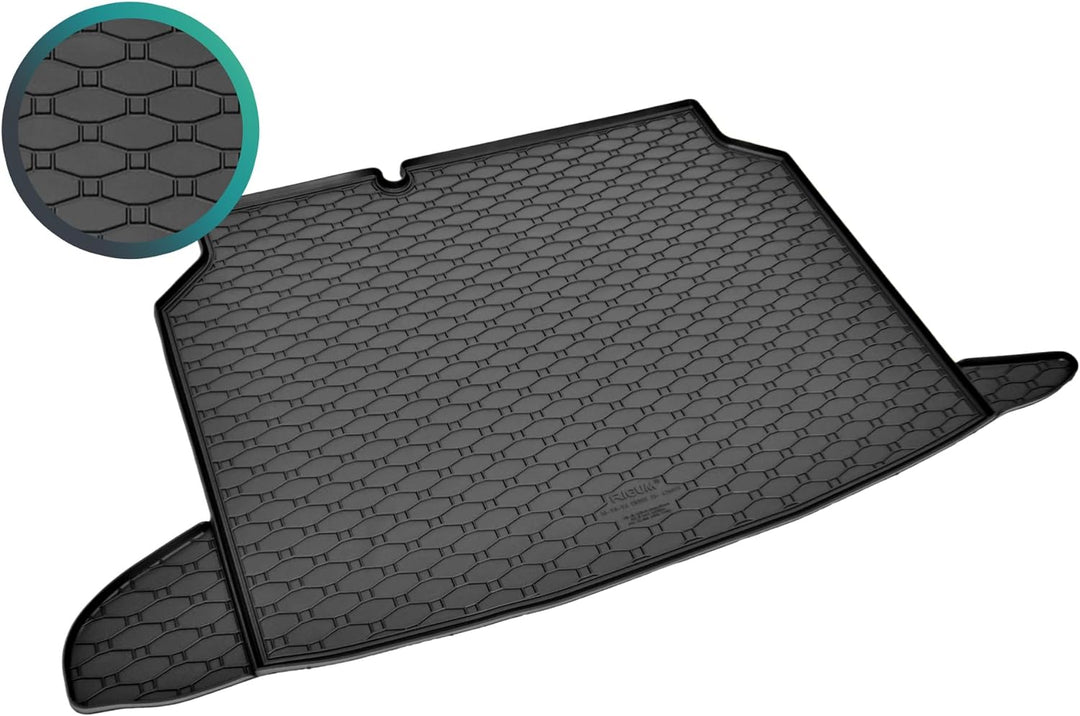 Stylisches Gummi- und Kofferraumwanne Set geeignet für Toyota Yaris Cross/Cross Hybrid ab 2021 - Sch