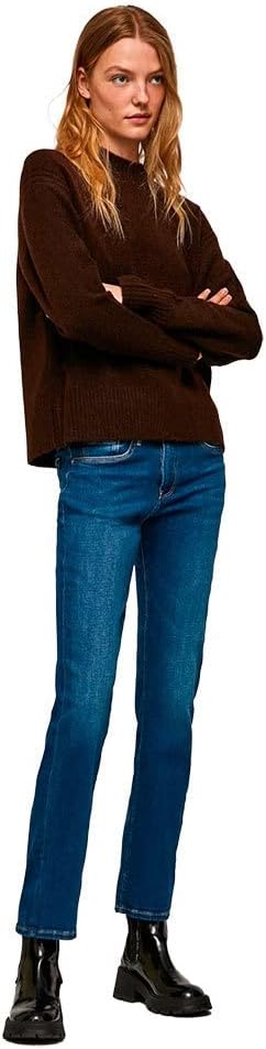 Pepe Jeans Damen Grace Jeans 25W / 32L Blue (Denim-cq5), 25W / 32L Blue (Denim-cq5)