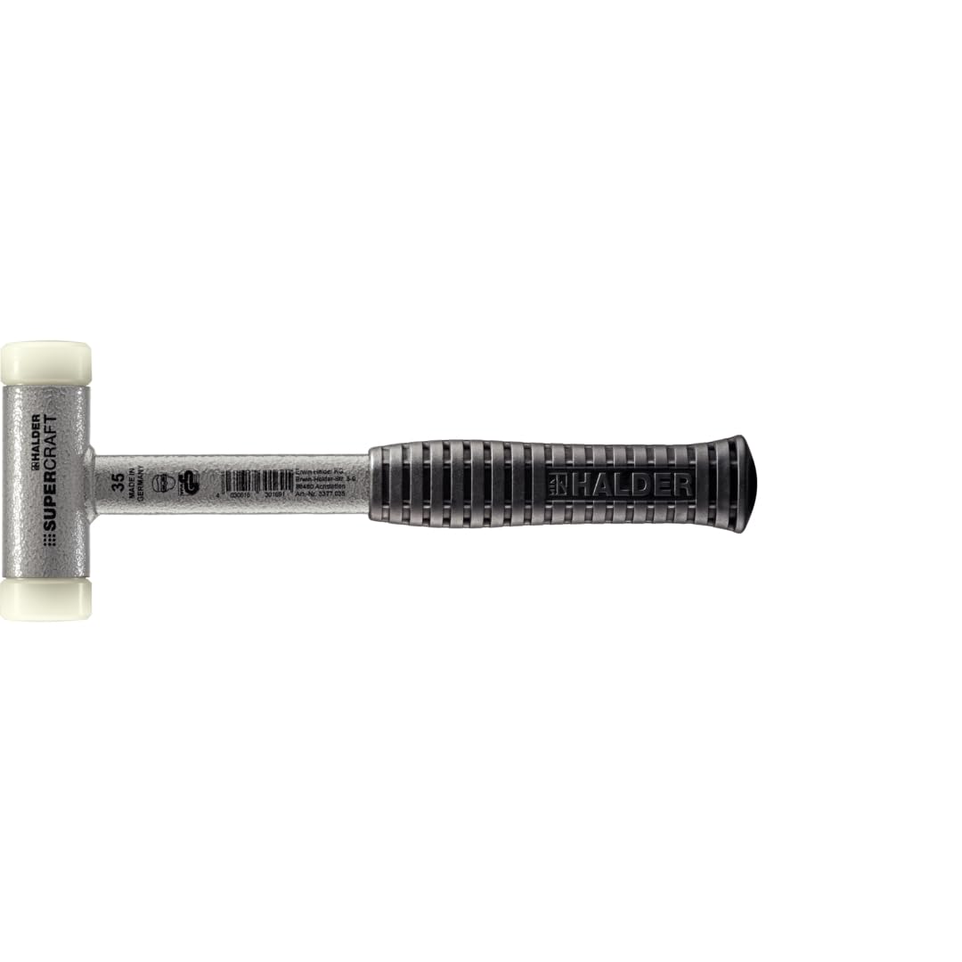 SUPERCRAFT-Schonhammer, mit bruchsicherem Stahlrohrstiel und ergonomisch geformtem, rutschsicherem G