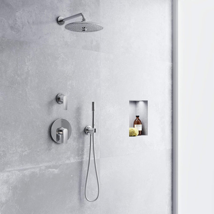 GROHE Euphoria 260 SmartControl | Brause- & Duschsysteme | Kopfbrause mit 3 Strahlarten & EcoJoy | c