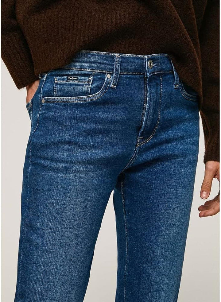 Pepe Jeans Damen Grace Jeans 25W / 32L Blue (Denim-cq5), 25W / 32L Blue (Denim-cq5)