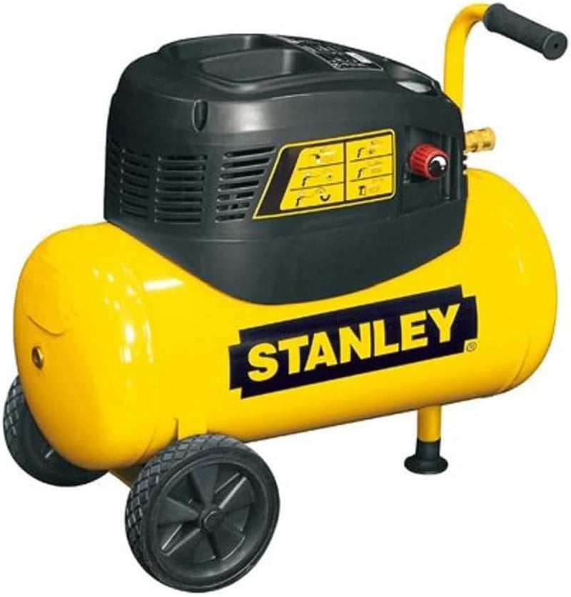 STANLEY Kompressor D 200/10/24, max 10bar, 24l Tank, 1,5PS, 180l/min