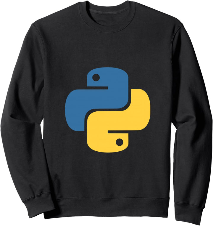 Python Logo für Programmierer Sweatshirt