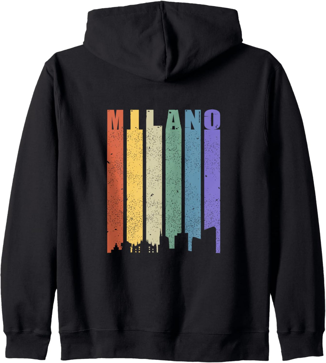 Milano Streifen Kapuzenjacke