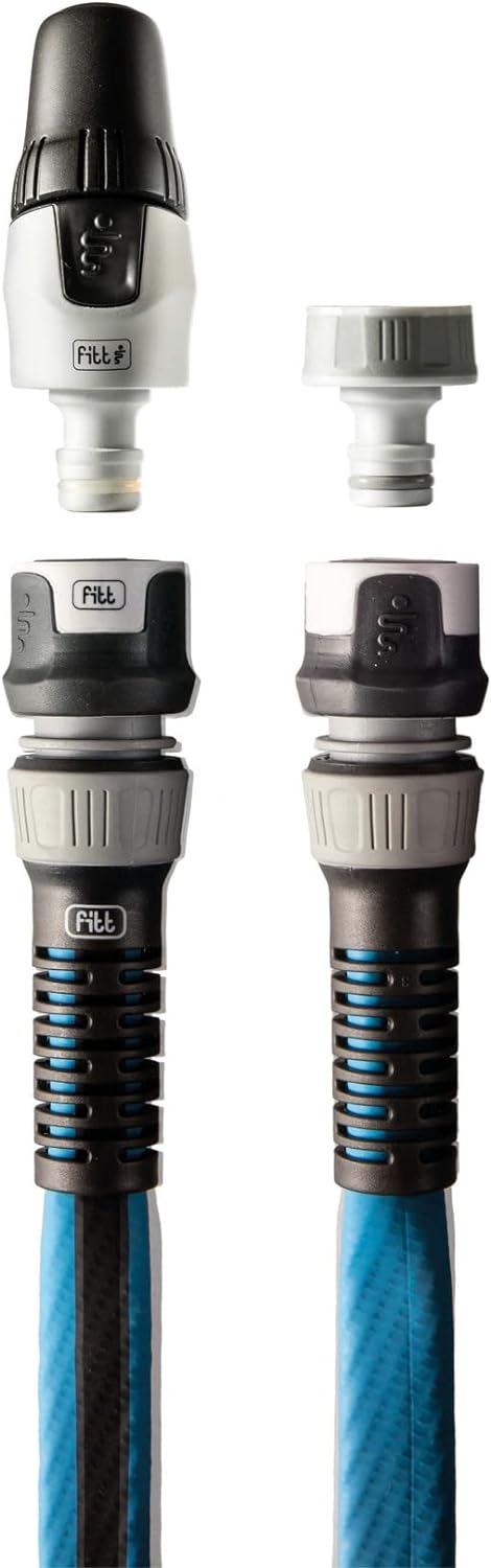 FITT Force 25 m, Wasserschlauch für den Garten zur Bewässerung, leicht, robust und kompakt, für Inte