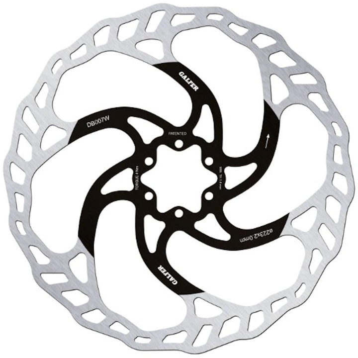 Galfer D.223 Unisex-Erwachsene Wave Bremsscheibe, Schwarz, One Size Schwarz Einheitsgrösse, Schwarz