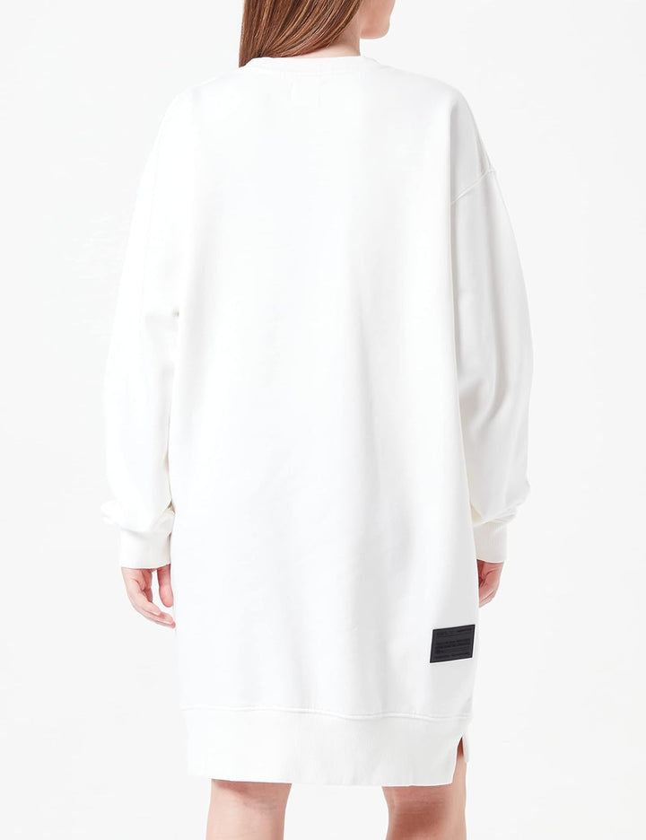 Replay Damen W9740b Lässiges Kleid T-Shirt L 011 White, L 011 White
