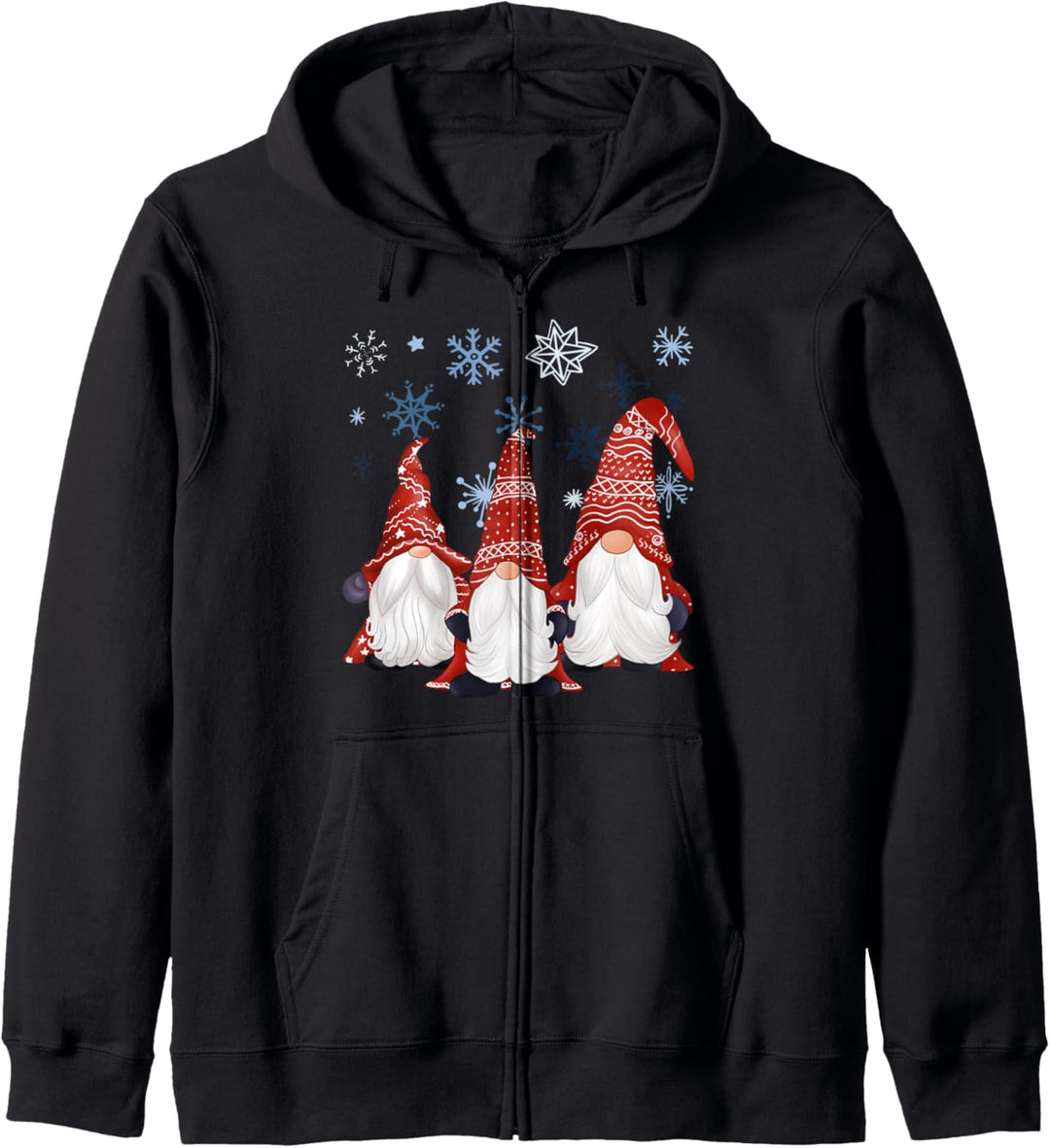 Lustige Weihnachts-Wichtel Christmas Gnome Weihnachten Kapuzenjacke