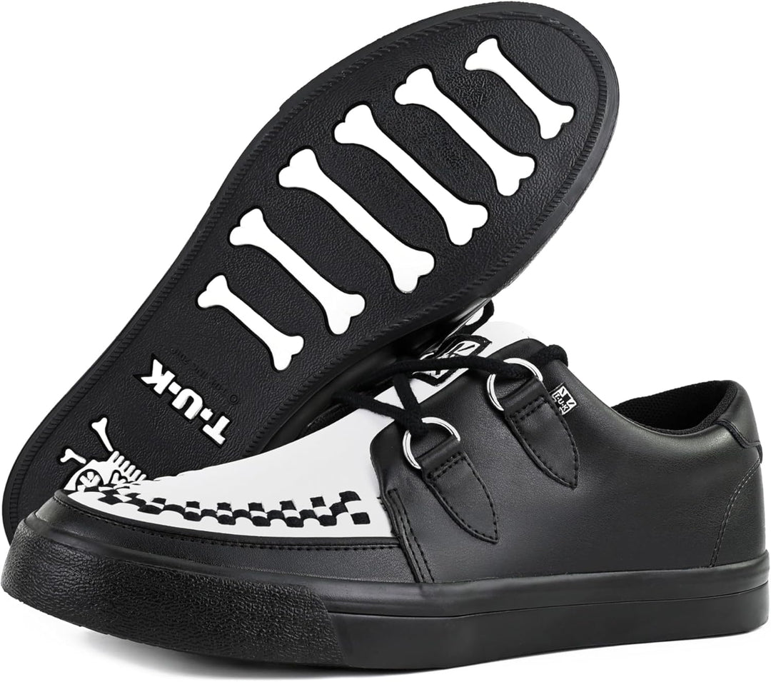 T.U.K. Leather Creeper Sneaker - Herren & Damen Schuhe - Punk, Gothic Schuhe, Emo Schuhe und Rockabi