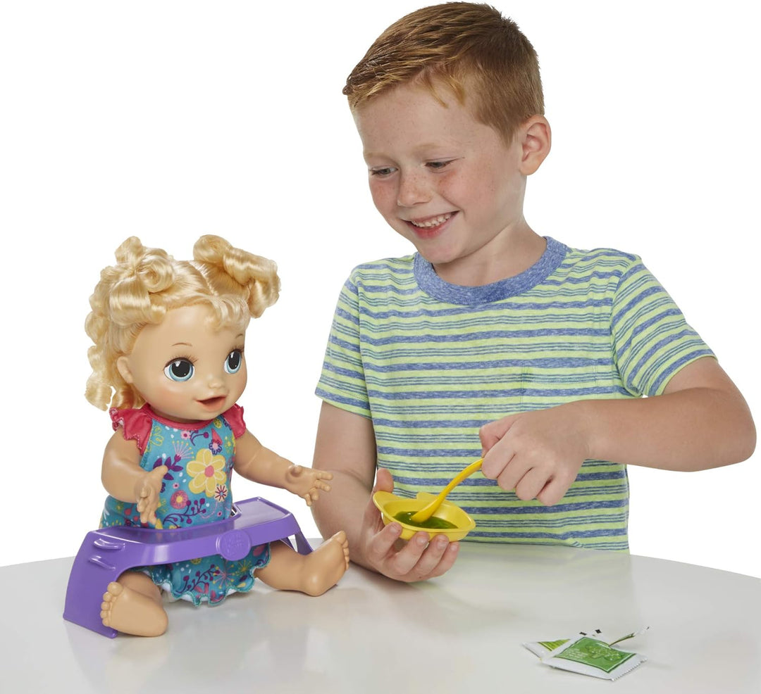 Baby Alive Puppe, Blonde Haar Blonde Haare., Blonde Haare.