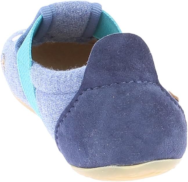 Living Kitzbühel Mädchen T-Modell Einhorn&Regenbogen Hausschuh, Media Blue
