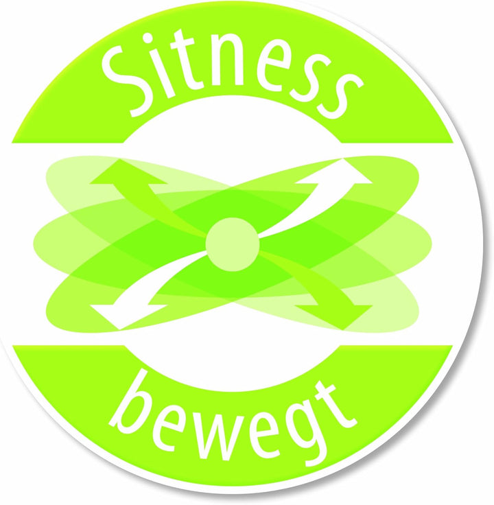 Topstar Sitness 55, Fitness-Drehstuhl, Bürostuhl, Schreibtischstuhl, inkl. höhenverstellbare Armlehn