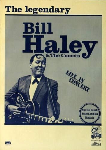 Bill Haley and his Comets - Rock Around The Clock, Tour 1968 » Konzertplakat/Premium Poster | Live K