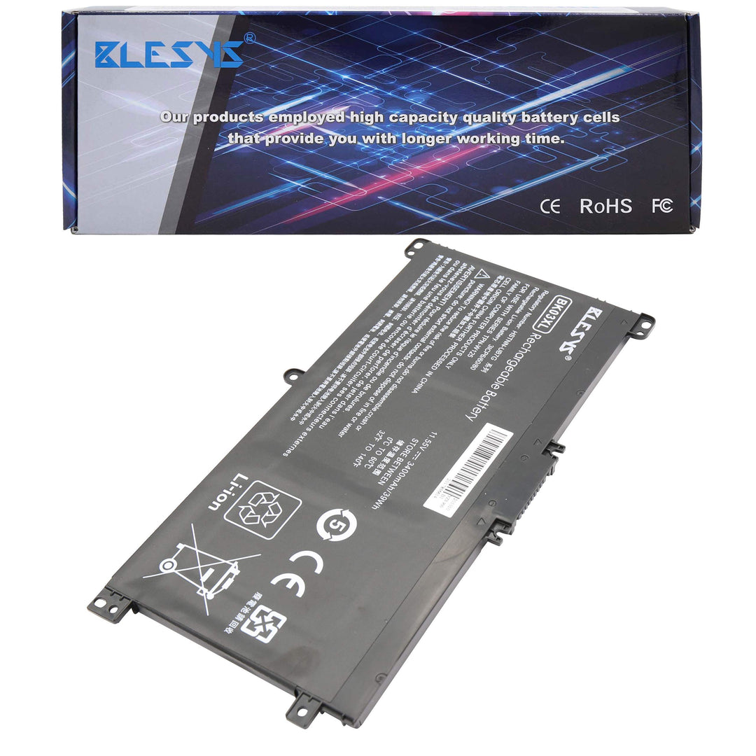 BLESYS BK03XL HSTNN-UB7G 916811-855 Laptop Akku für HP Pavilion x360 14 14M 14-BA000 14M-BA000 14m-b
