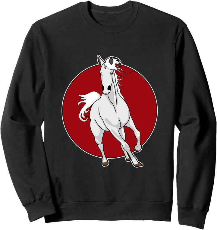 Pferd Reiter Reiten Sweatshirt