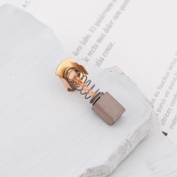 4 Stück Kohlebürsten für Elektrowerkzeuge Ersatz-Motorbürsten 7 Mm X 7 Mm X 9,5/12 Mm Kompatibel mit