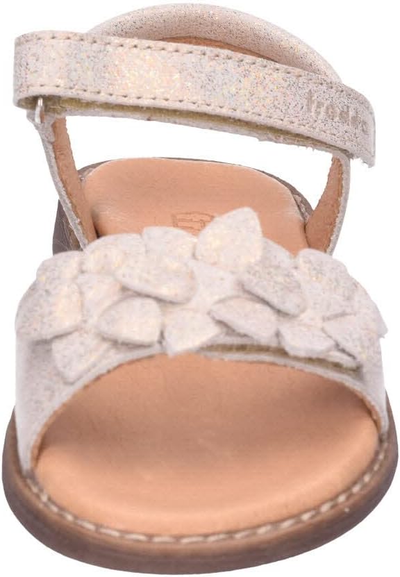 Froddo LORE Flowers G3150228-16 Mädchen Sandalette 29 EU Gold Shine, 29 EU Gold Shine