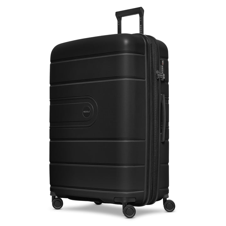 REDOLZ Hartschalen Check-in Koffer | Grosser XL Trolley 51 x 32 x 76 cm mit Dehnfalte aus hochwertig