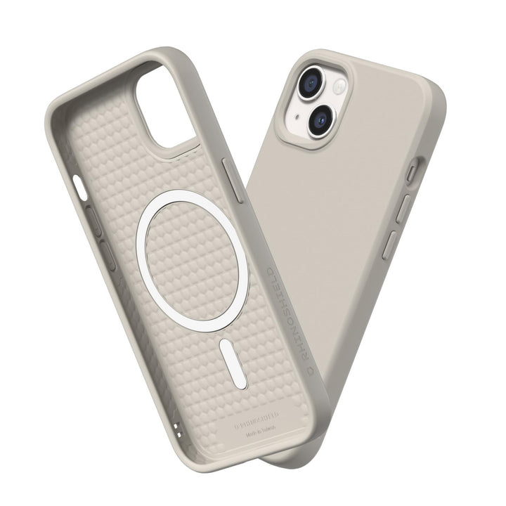 RhinoShield Case kompatibel mit [iPhone 13 Mini] | SolidSuit - MagSafe-kompatibel -Stossdämpfende &