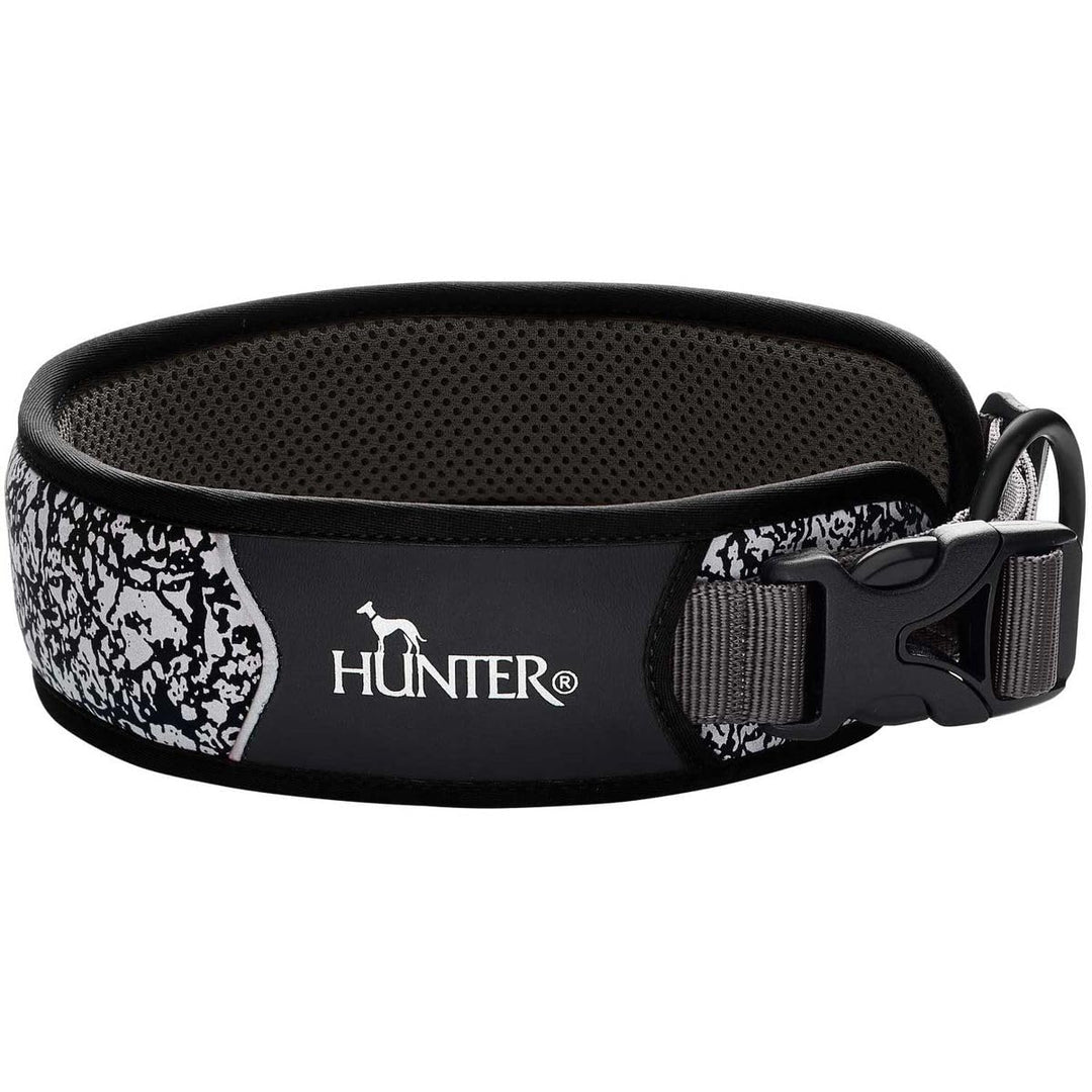 HUNTER Halsung Divo Reflect S, schwarz/grau schwarz/grau S, schwarz/grau S