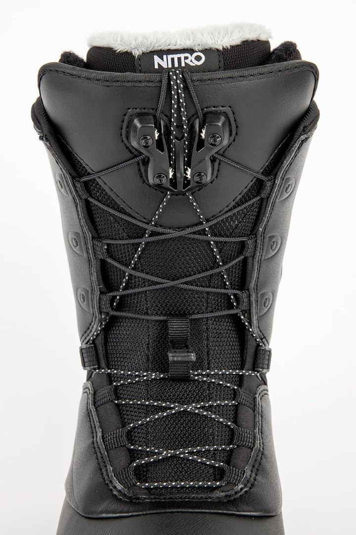 Crown TLS Leichter Snowboardboot MP 22,5 // EU 35 1/3 // US 5 Schwarz, MP 22,5 // EU 35 1/3 // US 5