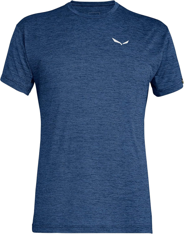 Salewa Puez Melange Dry T-Shirt Herren XXL Dark Denim Melange, XXL Dark Denim Melange