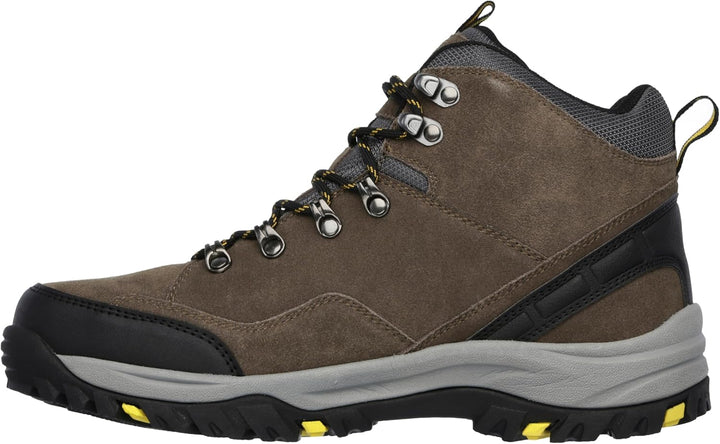 Skechers Herren Relment Pelmo64869 Stiefel 39 EU Khaki Suede, 39 EU Khaki Suede
