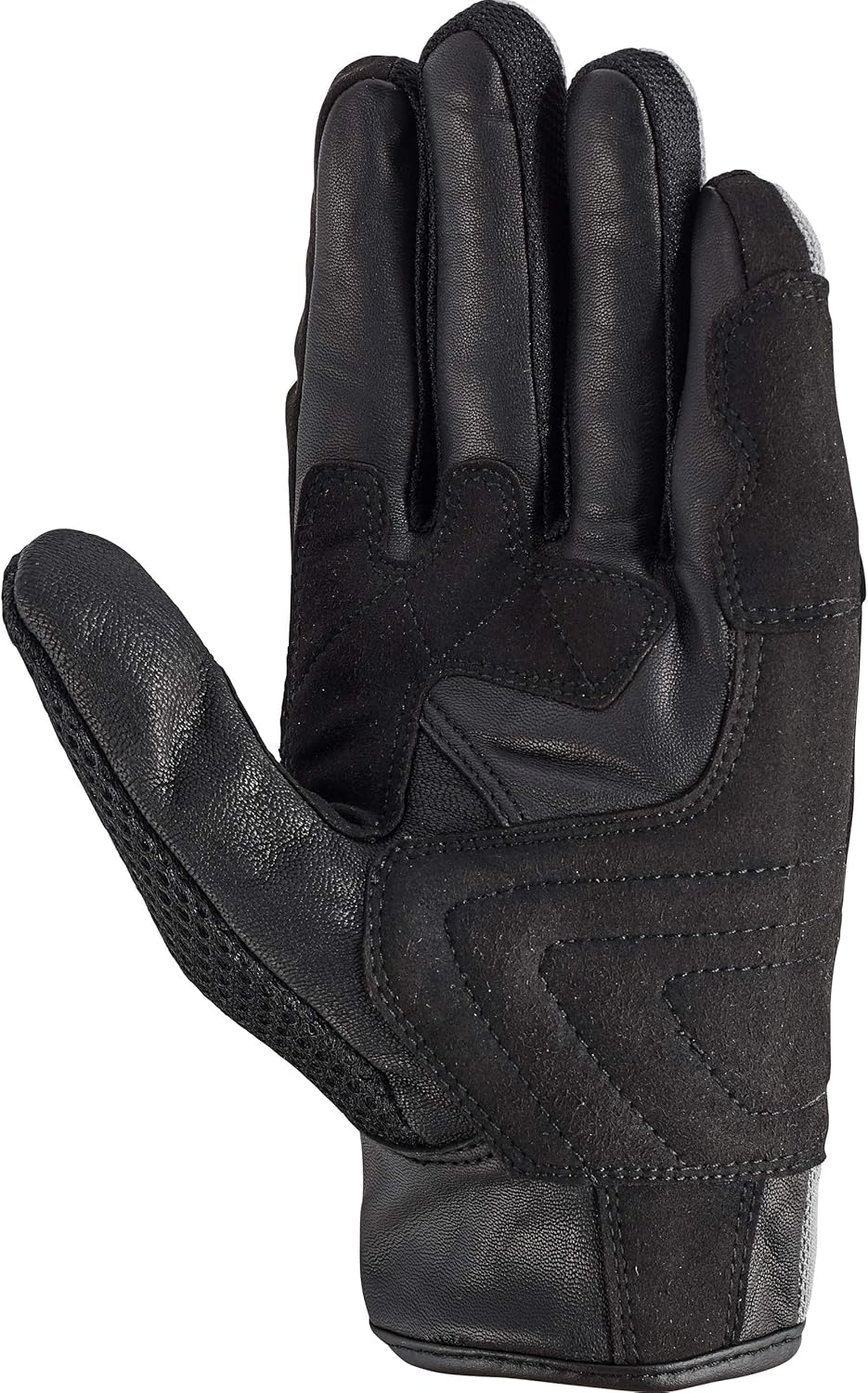 Oxford Motorradhandschuhe kurz Motorrad Handschuh Brisbane Air Sommer Handschuh grau/schwarz/rot 3XL