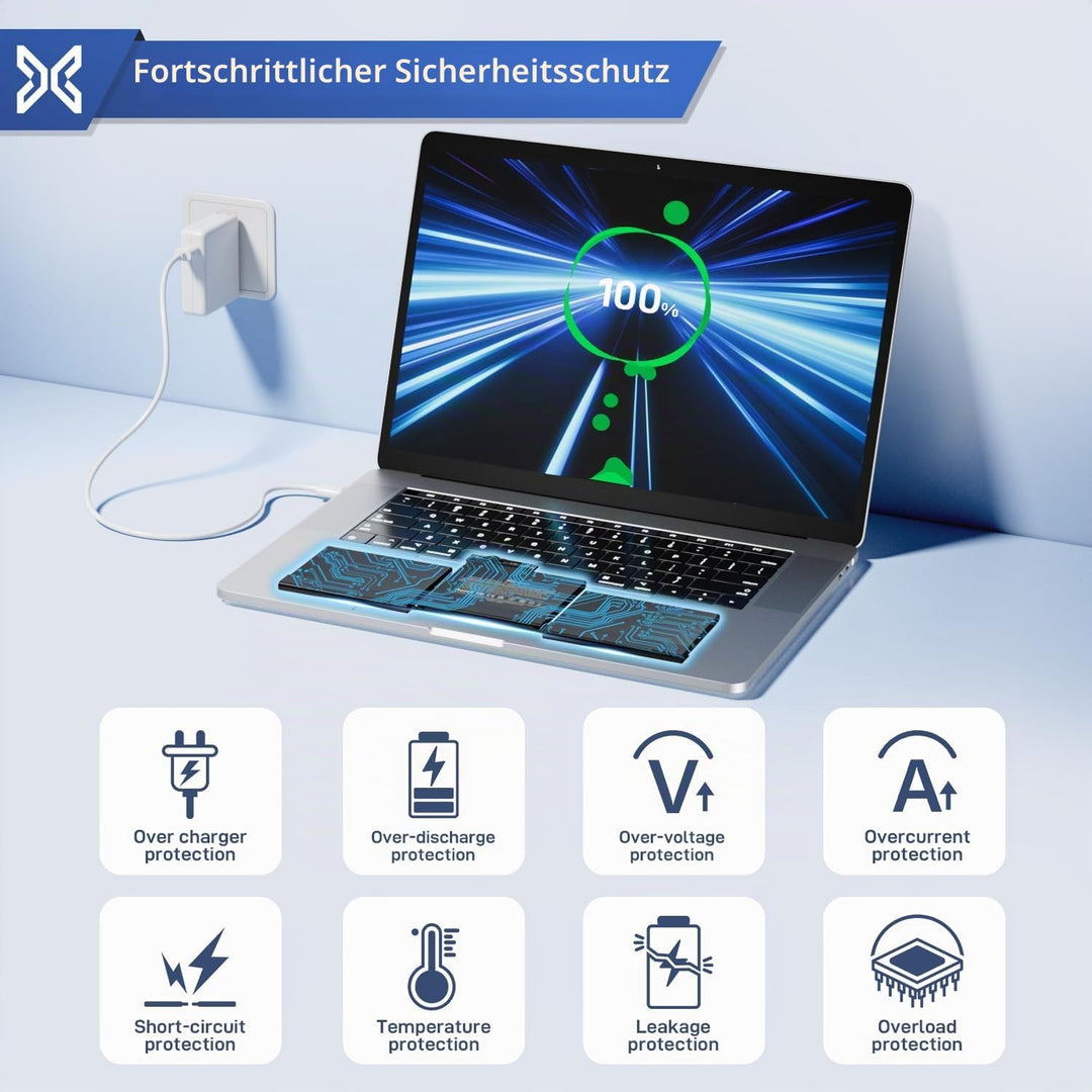 XINGLT a1713 a1708 Akku Ersatz Laptop Akku für a1708 MacBook Pro 13 Zoll Retina A1713 Akku Ersatz Ho